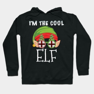 Christmas  I'm The Cool English Elf - Gift for English From England Hoodie